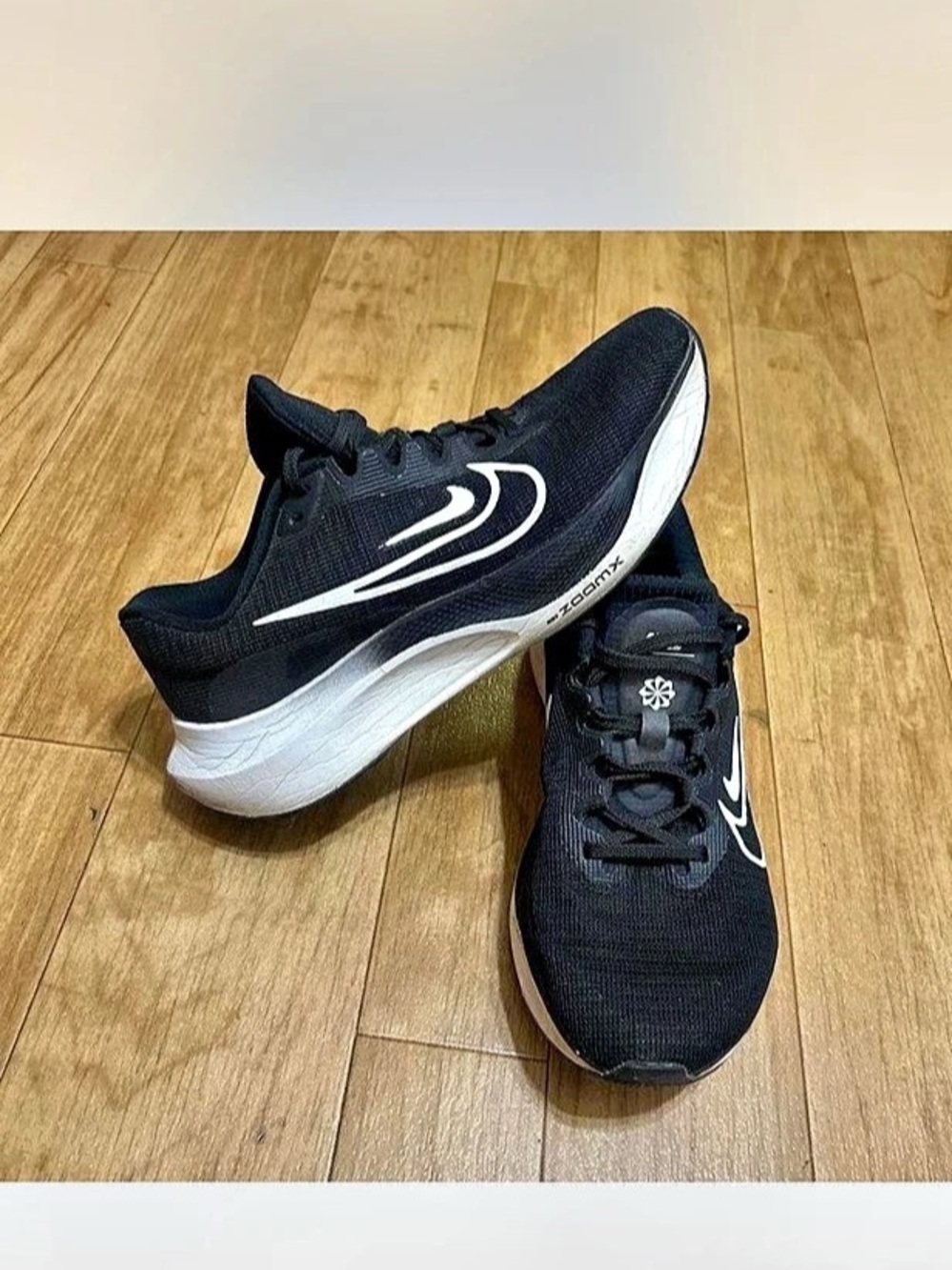 Nike Zoom Fly 5 Running Shoes Black & White US 8.5